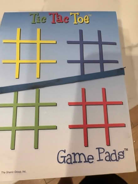 Photo of free Tic tac toe game pads (94087) #1