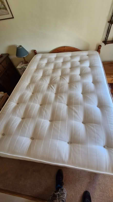 Photo of free Relyon double bed mattress (Malvern Wells WR14) #1