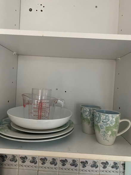Photo of free Contents of small kitchen cupboard (Garston L19) #2