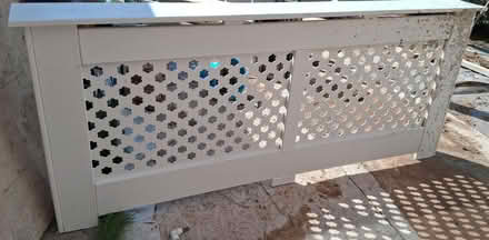 Photo of free White Radiator cover with shelf (Sale M33) #3