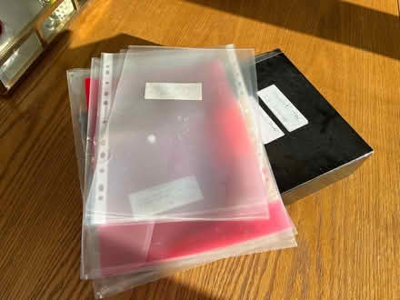 Photo of free Box File & Plastic Sleeves (Weston Park) #1