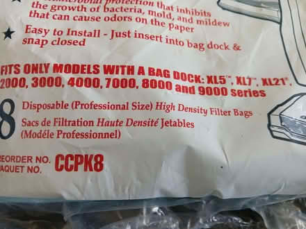 Photo of free Bags for Oreck vacuum cleaner (Minster Lovell OX29) #2
