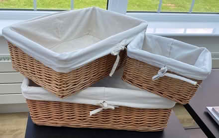 Photo of free 3 wicker baskets (Hemel Hempstead) #1