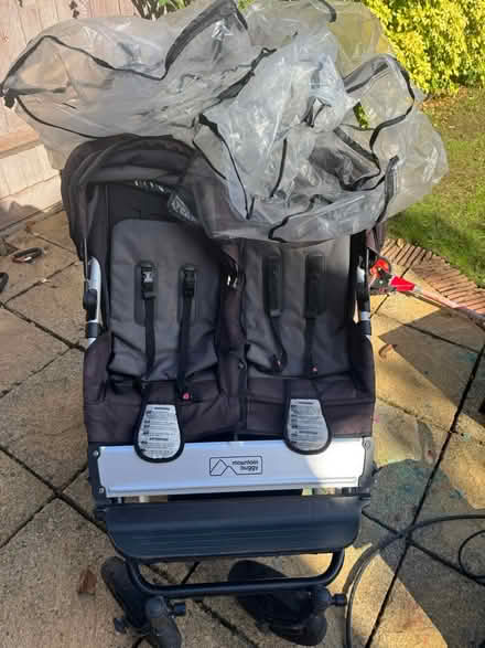 Photo of free Double buggy & 2 rain covers (GL3) #1