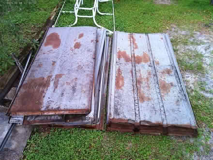 Photo of free metal from shed replacement (Near Parkesdale on 92/Baker St) #1