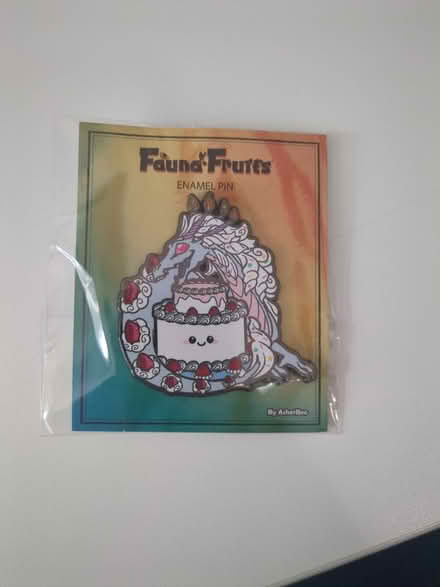 Photo of free Cake Dragon Enamel pin (Brooklyn Park) #1