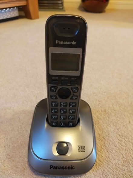 Photo of free Panasonic landline handset in full working order (Cherry Orchard SY2) #1