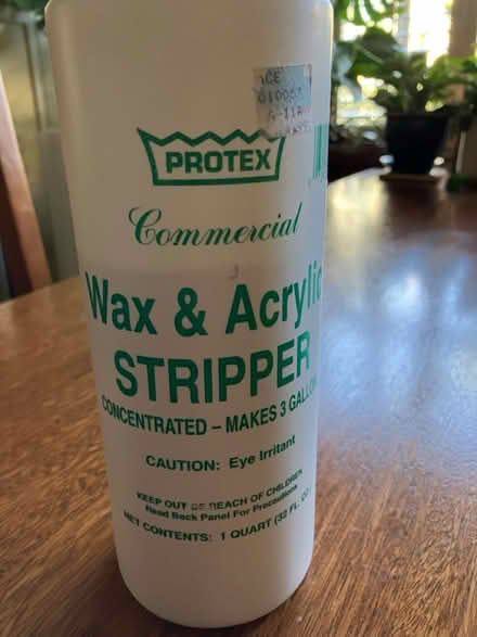 Photo of free Wax & acrylic stripper (Piedmont) #1