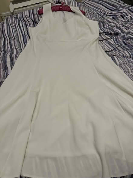 Photo of free Sz 22 White dress and lace cardigan (Ashford TW15) #1