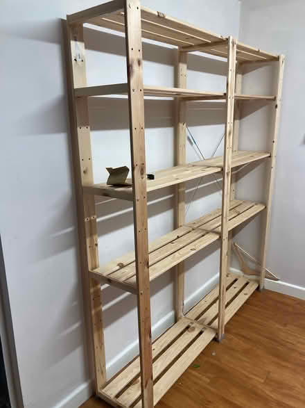 Photo of free Wooden Shelf (CV21 Rugby) #2