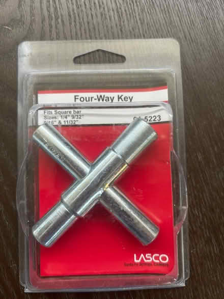 Photo of free New in pkge 4-way key (Walnut Creek) #1