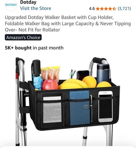 Photo of free Walker basket (Perkasie) #1