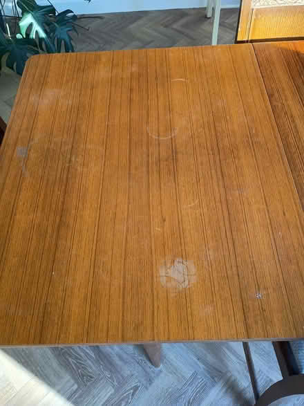 Photo of free Extending dining table & 4 chairs (East Barnwell) #2
