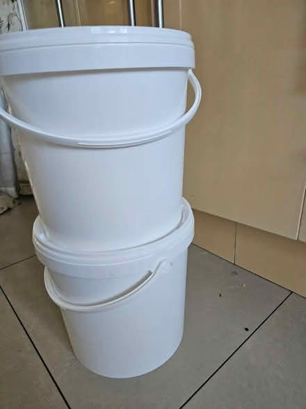 Photo of free 2 large tubs/containers (IG1) #1