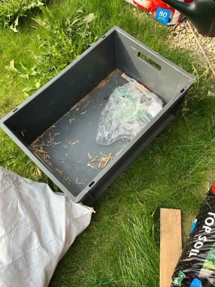 Photo of free Grey large crate (Watton) #1