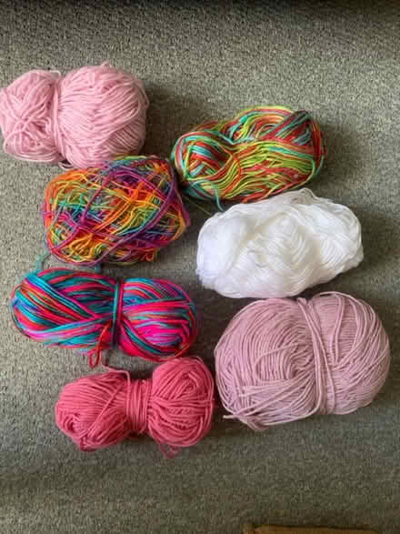Photo of free Assorted acrylic yarn + bag (Orton Goldhay PE2) #1