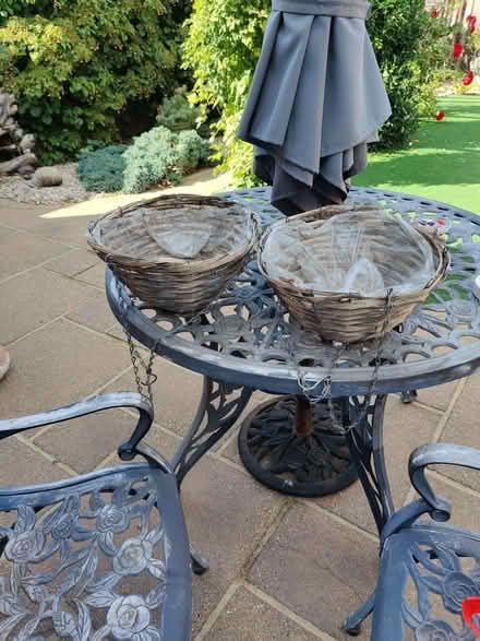 Photo of free Wicker Hanging Baskets (Pin Green SG1) #1