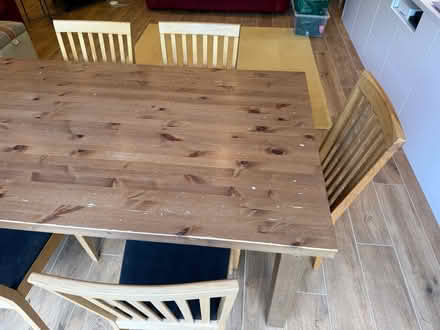 Photo of free IKEA table & chairs (RG45 Crowthorne) #2