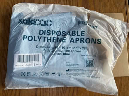 Photo of free Disposable Polythene Aprons (Weston Park) #1