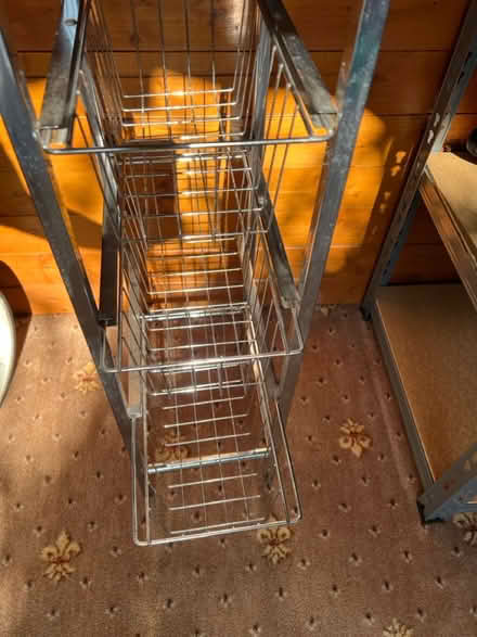Photo of free Metal rack with glass shelves (Twickenham TW2) #3