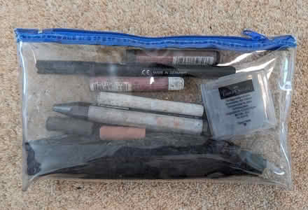 Photo of free Art supplies pencil case (Oakington, Cambridge) #1