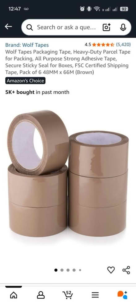 Photo of Thick tape (SW15) #1