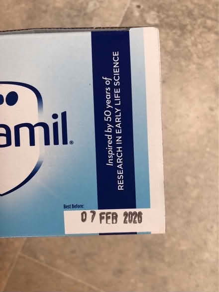 Photo of free Aptamil Breast milk substitute (Burscough L40) #2