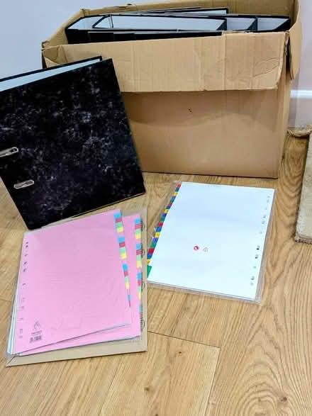Photo of free Files and dividers (Eltham SE12) #1
