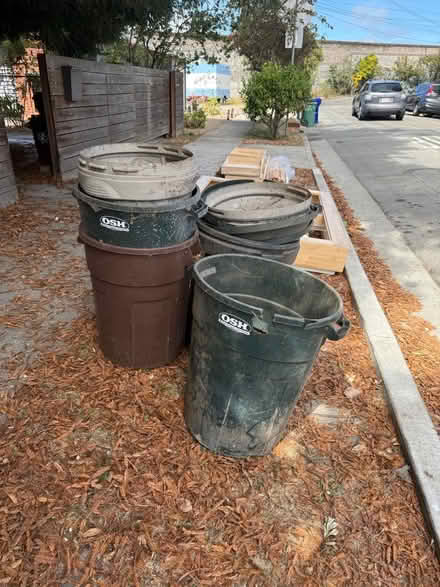 Photo of free Cones, Flower pots & trash bins (Richmond) #1