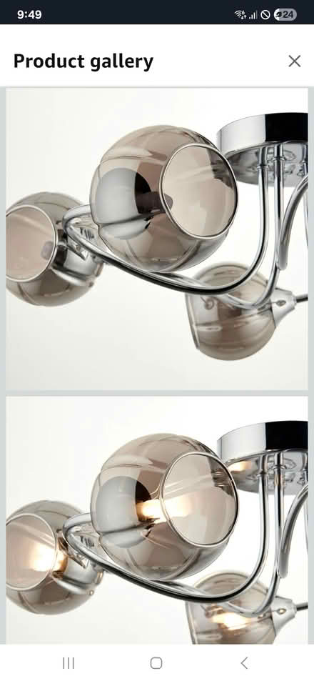 Photo of free Next - 5 arm ceiling light (Sidcup DA158RJ) #2