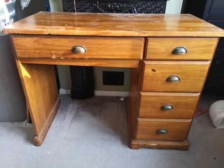 Photo of free Wooden desk (Nettlestead ME18) #3