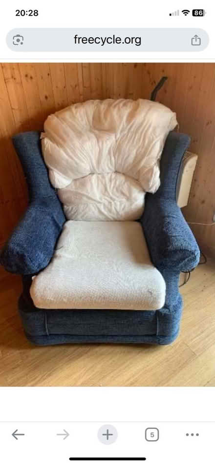 Photo of free Arm chair (Stanground) #1