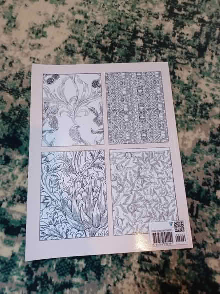 Photo of free William Morris colouring book (Cheltenham GL51) #2