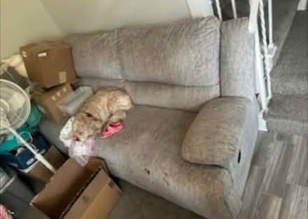 Photo of free Reclining loveseat and couch (Roseville, Mn) #2