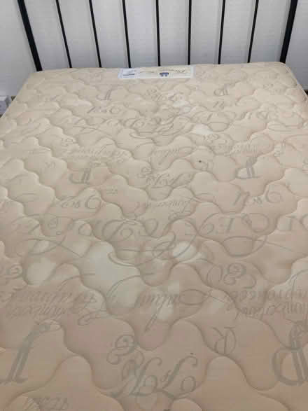 Photo of free Metal bed and mattress (Bn21 4NH) #4