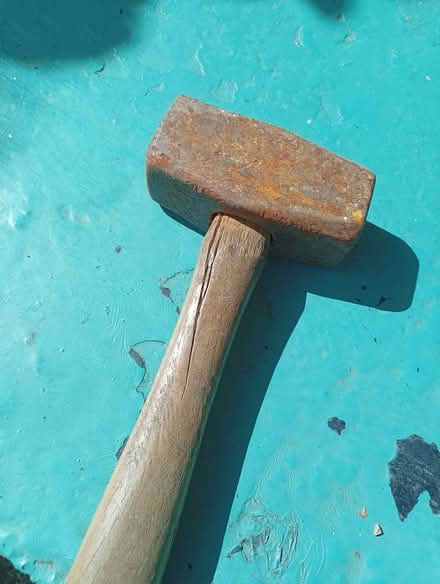 Photo of free 2.5 lb metal mallet (South reading RG28AG) #2
