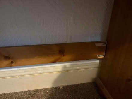 Photo of free Small pine desk in need of repair (Haslingden BB4) #4