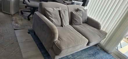 Photo of free 2-seater sofa with footrest (Colindale NW9) #3