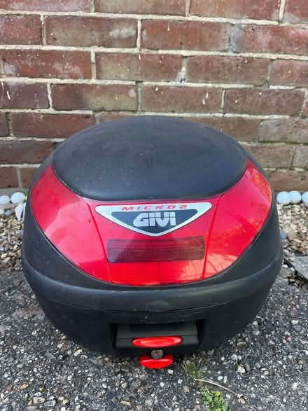 Photo of free Micro 2 Givi Top Case (no key) (Lakenham NR1) #1
