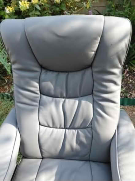 Photo of free Grey swivel chair (Woodcote) #2