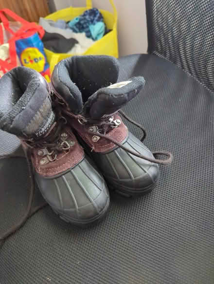 Photo of free Size 12 boys snow boots (Leedom, Ridley park) #2