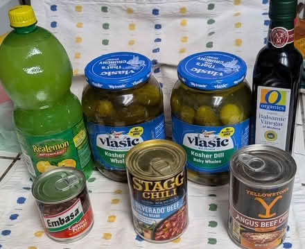 Photo of free Misc cans/jars of food + chips (Santa Clara near Great America) #1