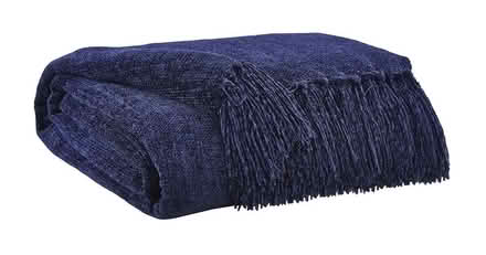 Photo of Dark Blue throw(s) (west side of Horsham) #1