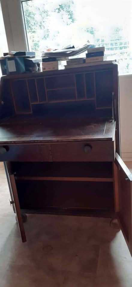 Photo of free Wooden bureau (Goldsworth Park GU21) #2