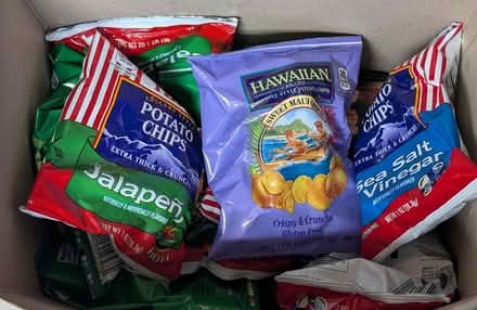 Photo of free Misc cans/jars of food + chips (Santa Clara near Great America) #2