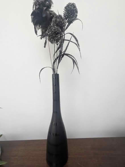 Photo of free Used Black Vase (Stoke-on-Trent ST6) #1