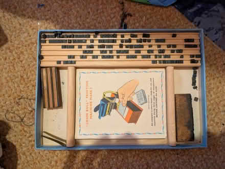 Photo of free Incomplete printing press toy (Heeley S2) #2