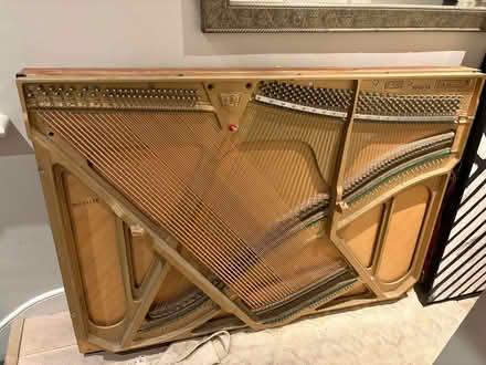 Photo of free Piano strings and wooden structure (Fulham Palace Rd SW6) #1