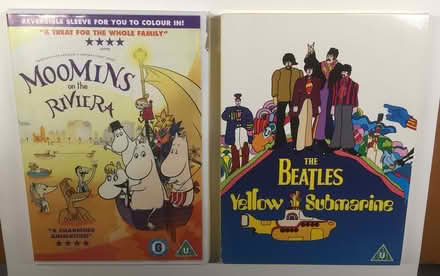 Photo of free Beatles & Moomins DVDs (Westcott, Dorking RH4) #1