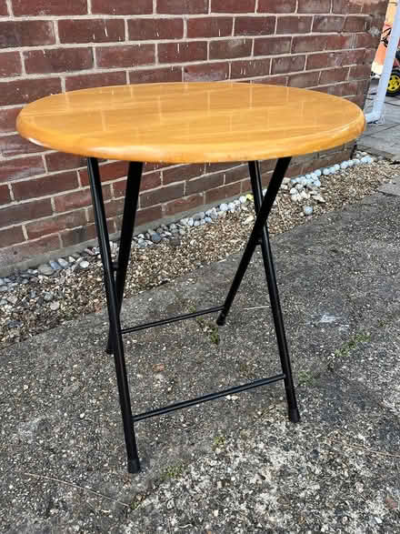 Photo of free Small foldable table (Lakenham NR1) #2